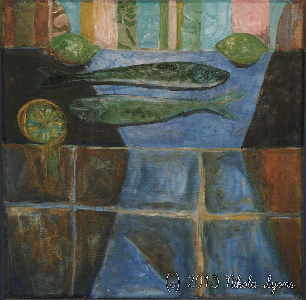 Nikola Lyons: Small Mediterranean Still Life